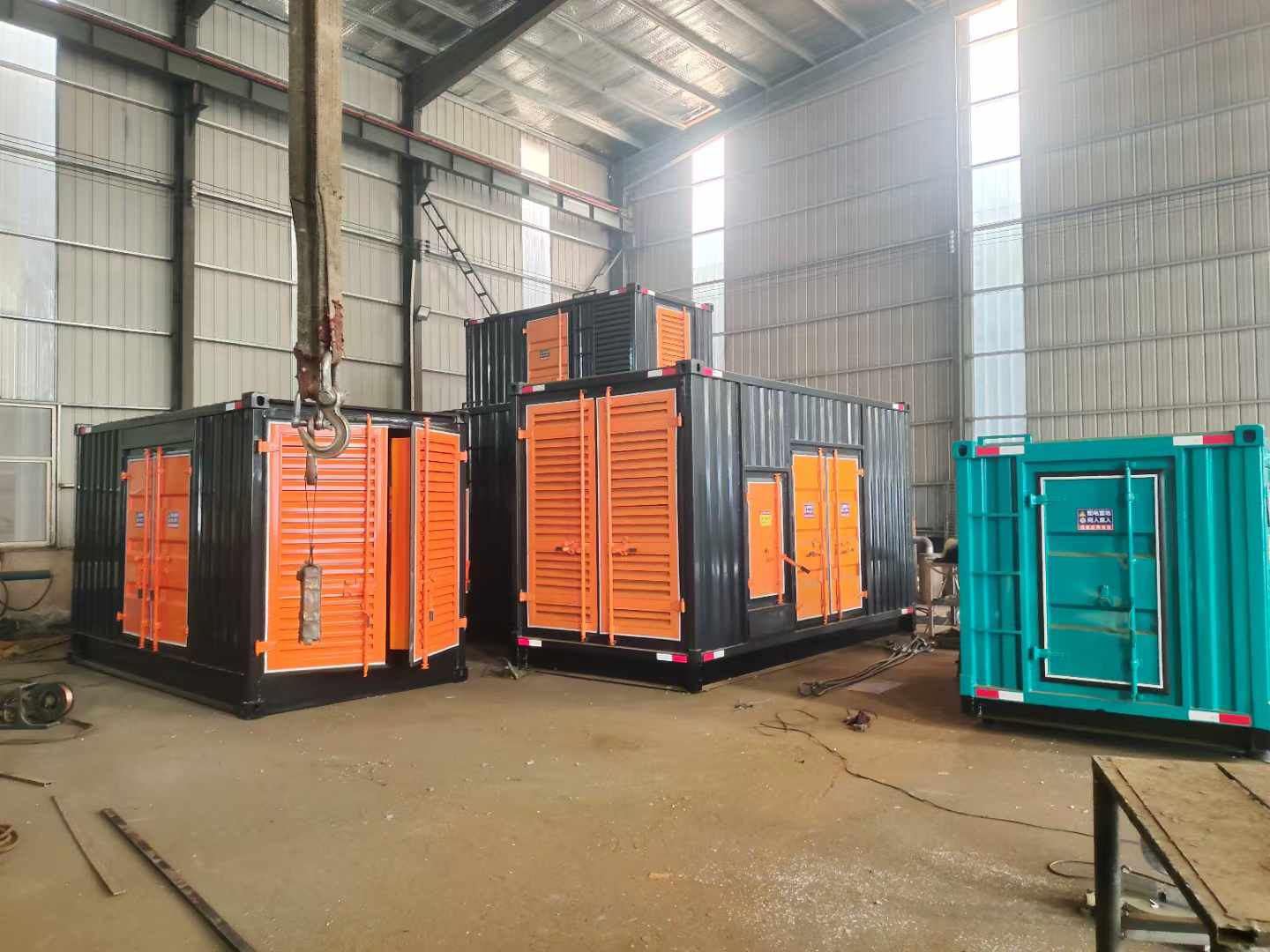 红安500kw柴油发电机组可以带动多少功率设备？